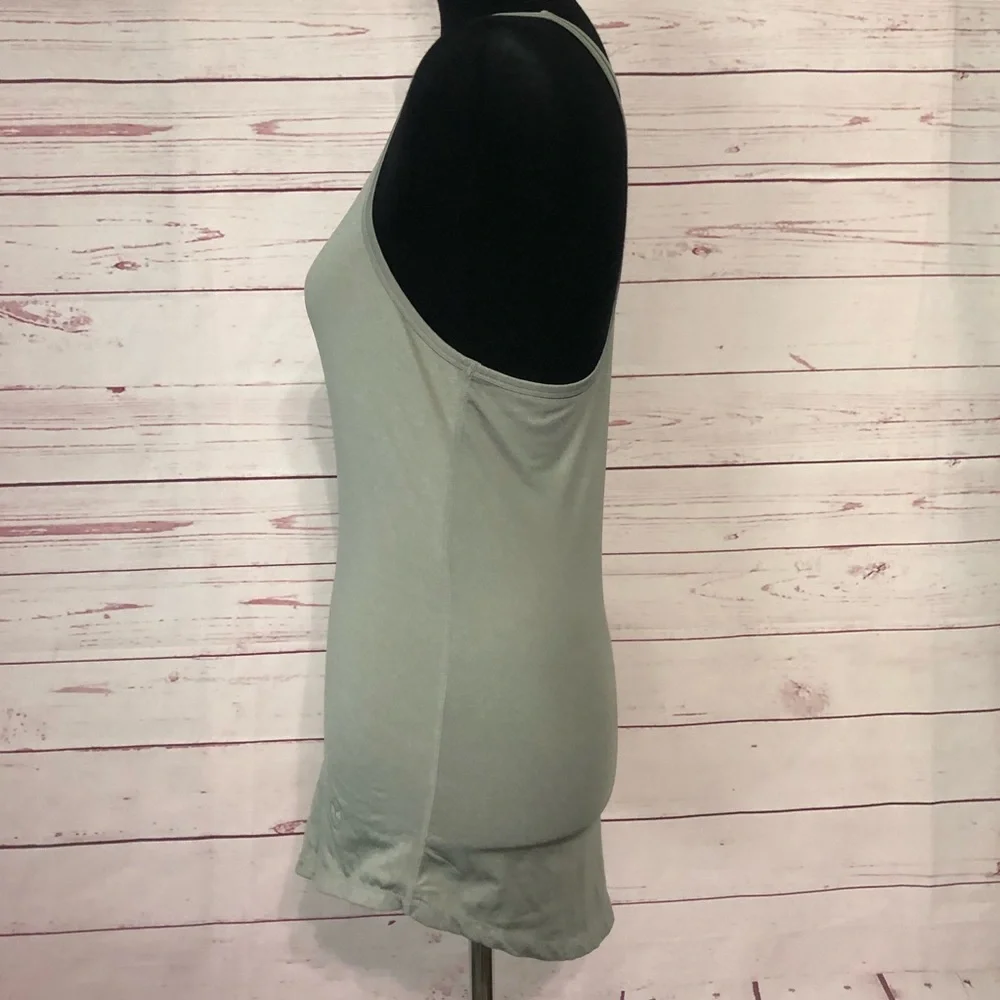 Alpha Forward Grey Racerback Workout Tank Top - Picture 2 of 5